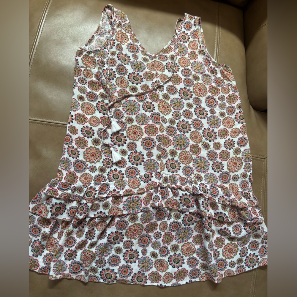 LOFT Multicolor Floral Patterned dress - Picture 2 of 4